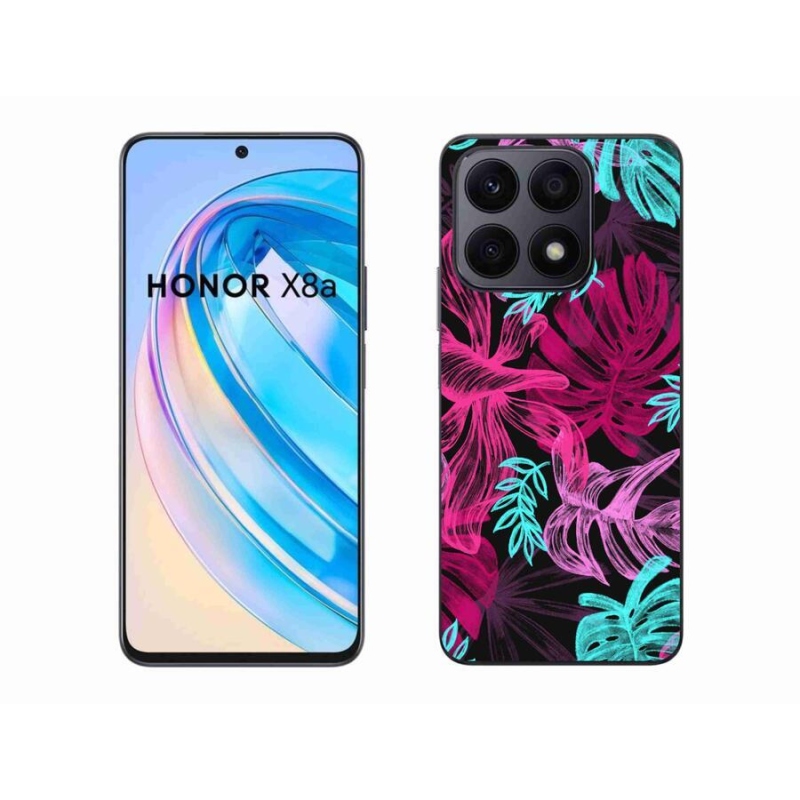 Zselés borítás mmCase a Honor X8a készülékhez - virágok 1