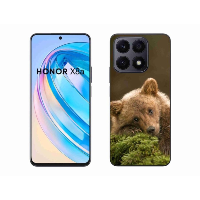 Zselés borítás mmCase a Honor X8a készülékhez - medve