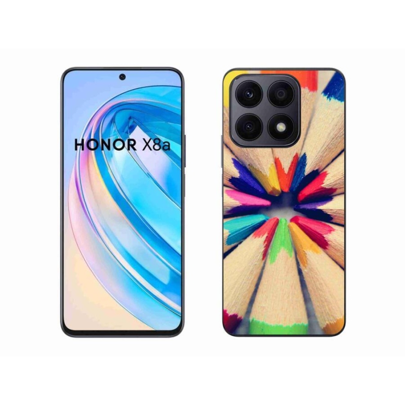 Zselés borító mmCase a Honor X8a készülékhez - zsírkréták