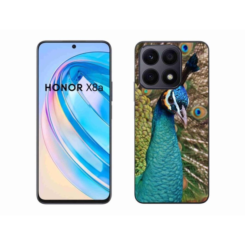 Zselés borítás mmCase a Honor X8a készülékhez - páva