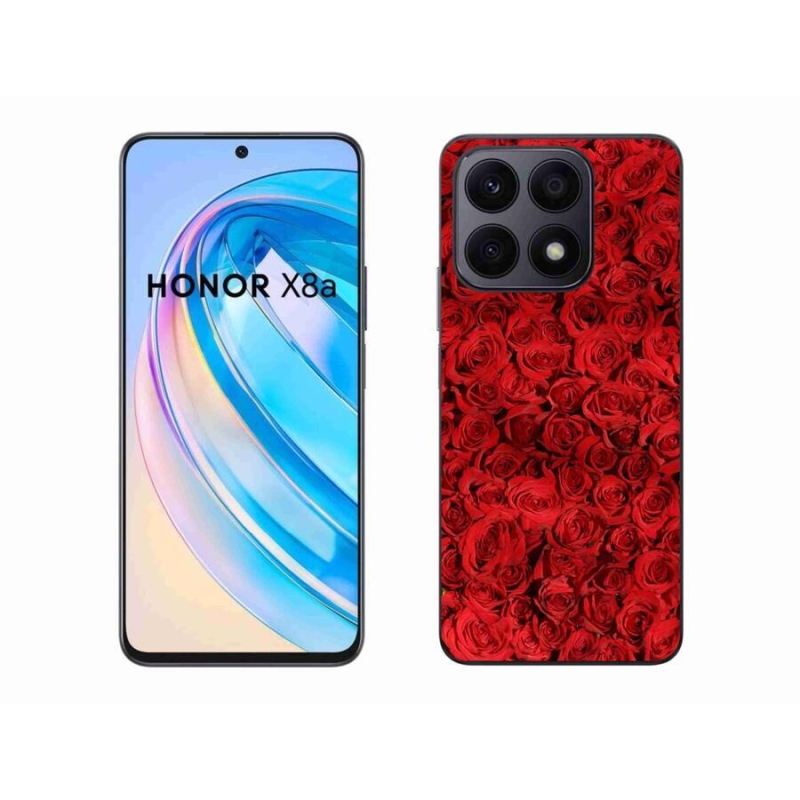 Zselés borítás mmCase a Honor X8a készülékhez - rózsaszínű