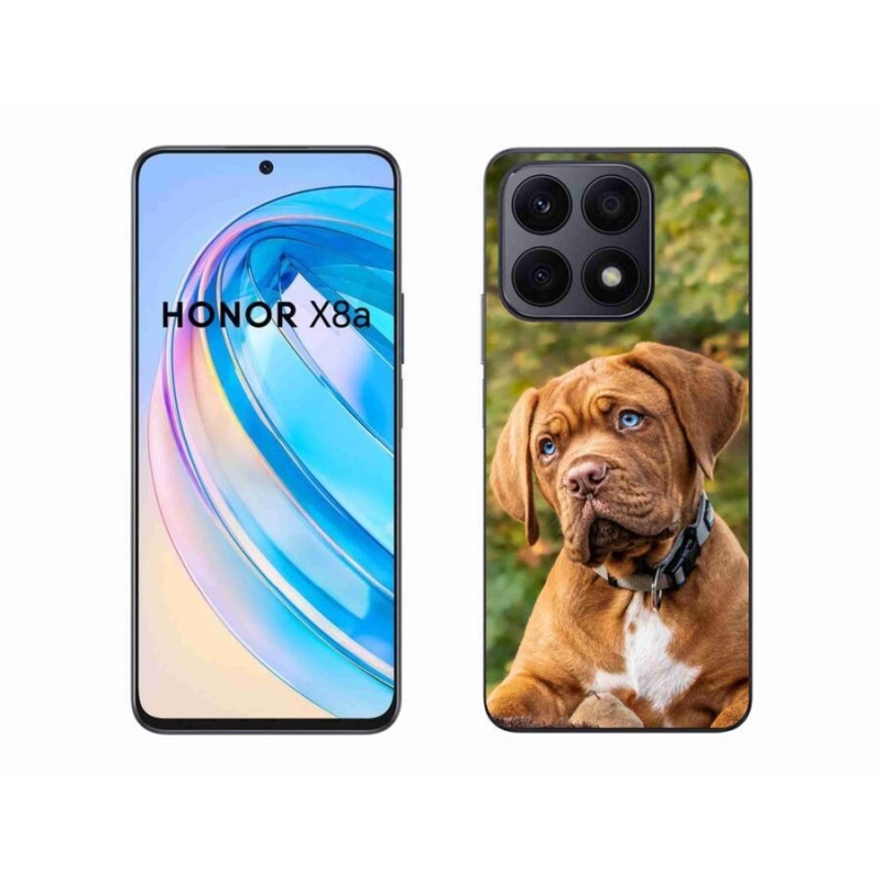 Zselés borítás mmCase a Honor X8a készülékhez - kölyökkutyakék