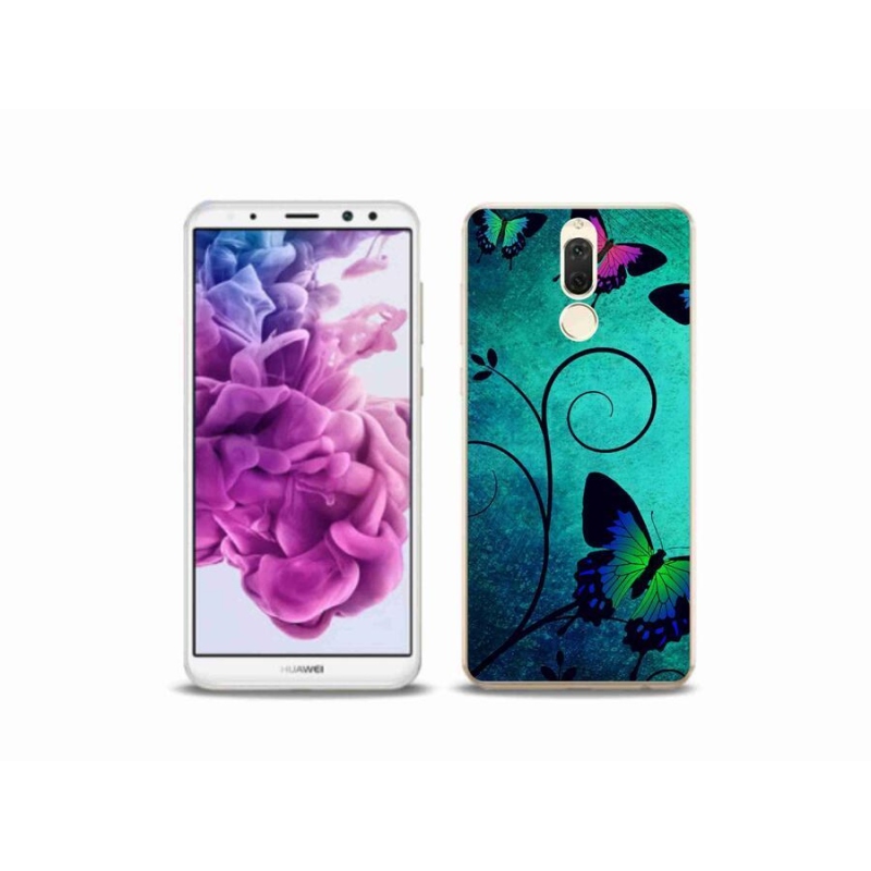 Gél borítás mmCase a mobil Huawei Mate 10 Lite készülékhez - színes pillangók