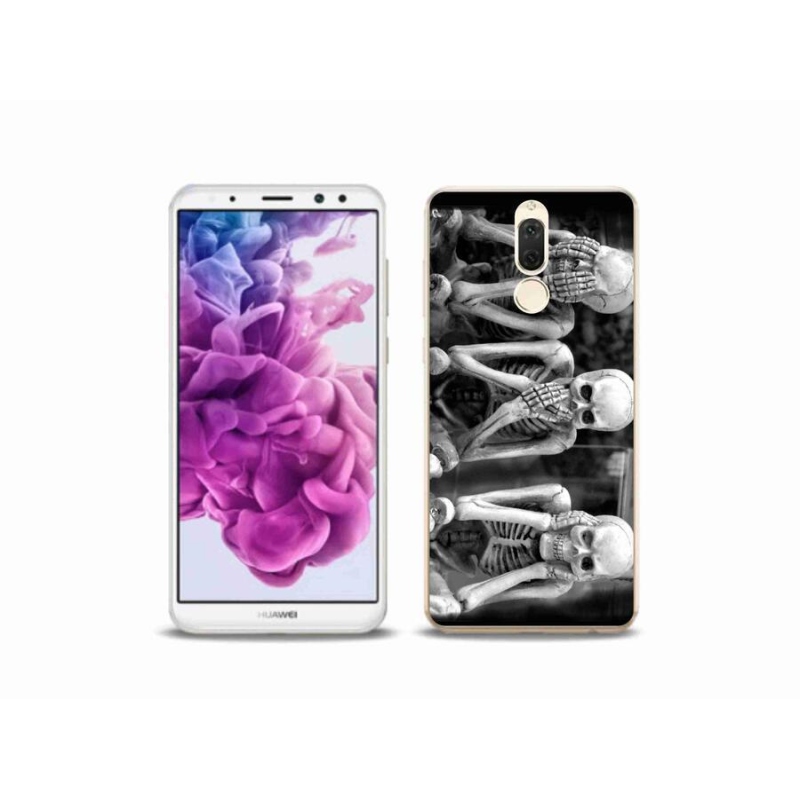 Gél borítás mmCase a Huawei Mate 10 Lite készülékhez - csontvázak