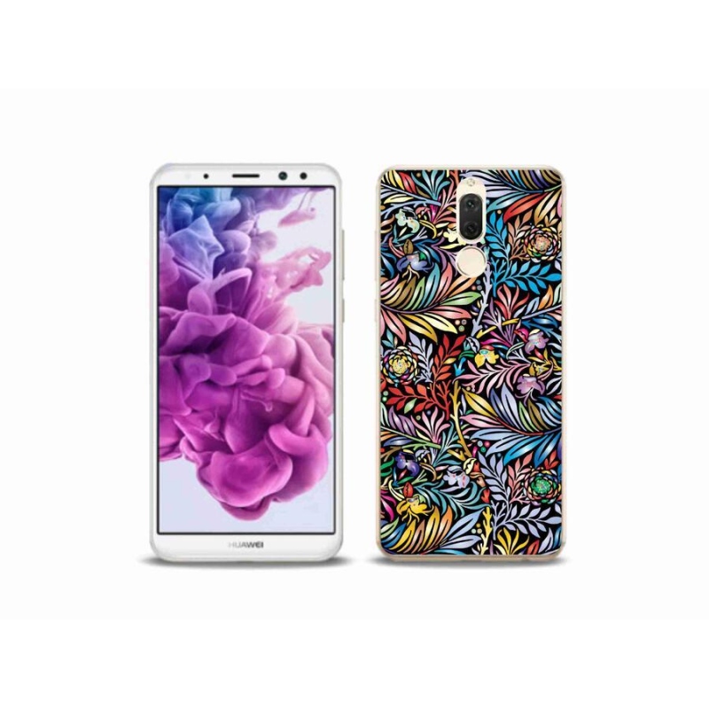 Gél borító mmCase a mobil Huawei Mate 10 Lite - virágok 5