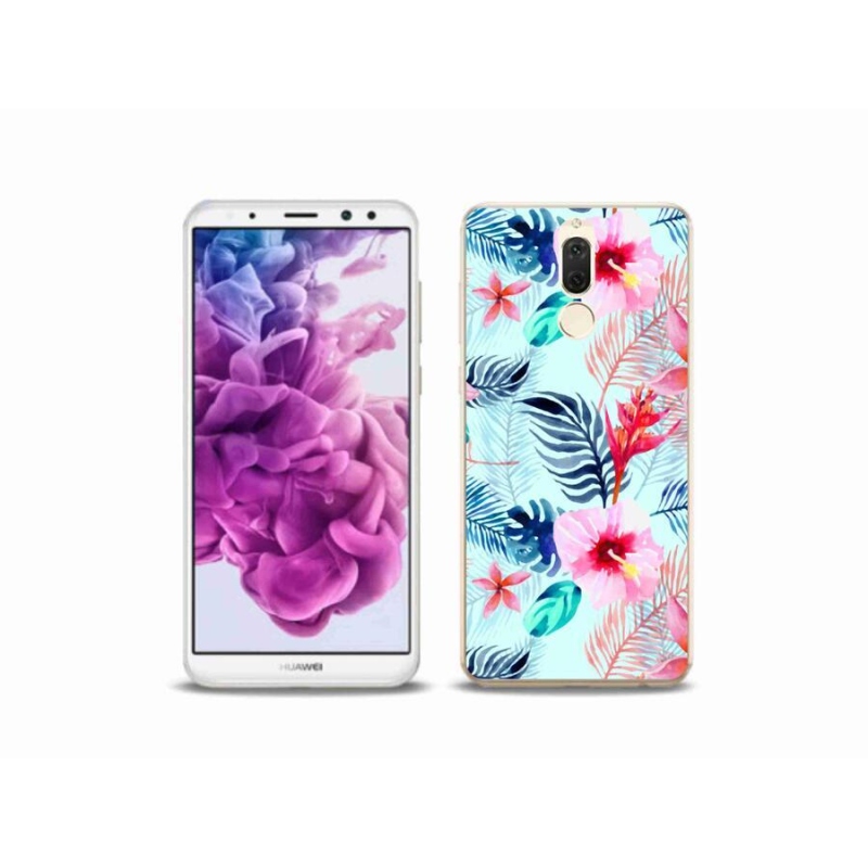 Gél borítás mmCase a Huawei Mate 10 Lite készülékhez - virágok