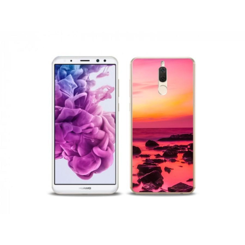 Gél borítás mmCase a Huawei Mate 10 Lite készülékhez - tenger és világítás