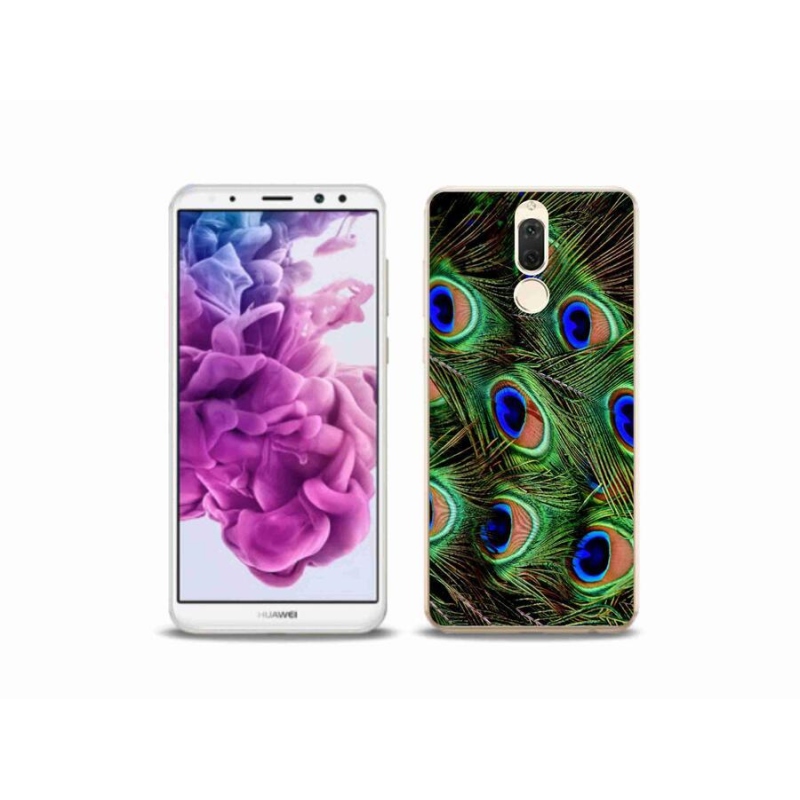 Zselés borítás mmCase a Huawei Mate 10 Lite készülékhez - pávatoll