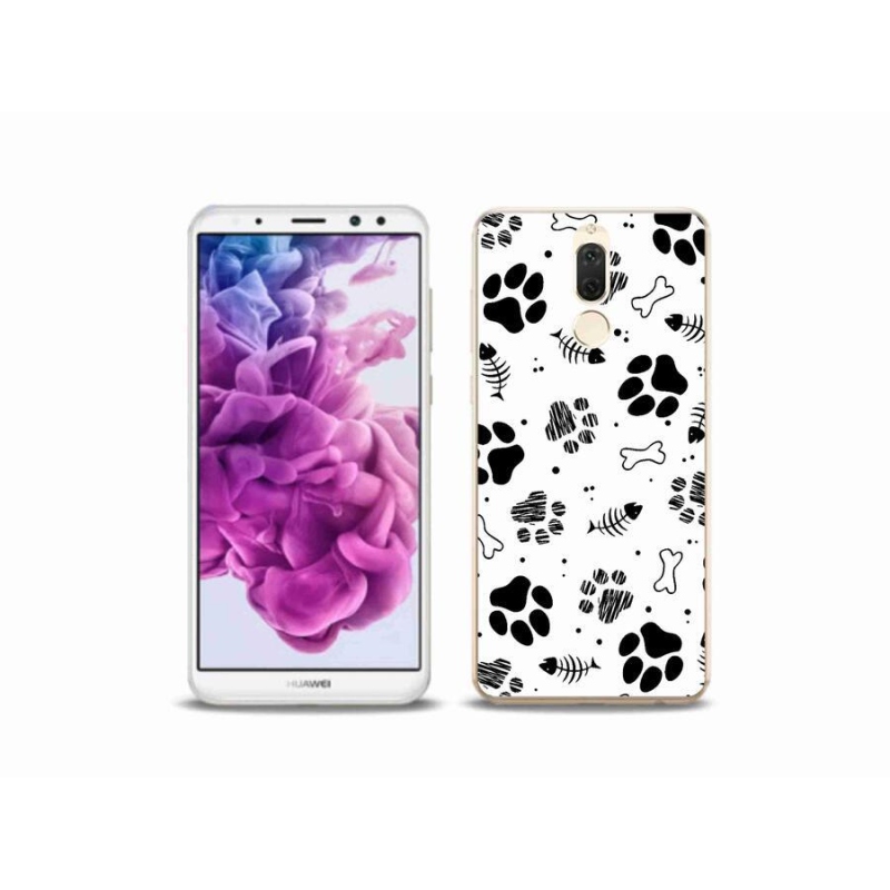 Zselés borítás mmCase a Huawei Mate 10 Lite készülékhez - kutyamancsok 1