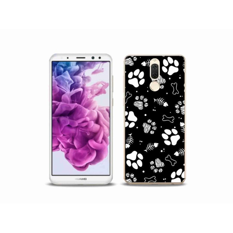 Gél borítás mmCase a Huawei Mate 10 Lite készülékhez - kutyamancsok