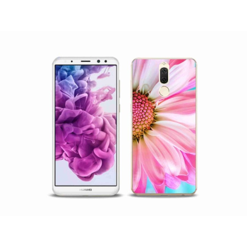 Gél védőhuzat mmCase a Huawei Mate 10 Lite készülékhez - rózsaszín virág