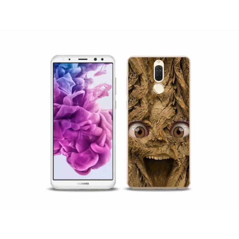 Gél borítás mmCase a Huawei Mate 10 Lite készülékhez - vidám fa szemekkel