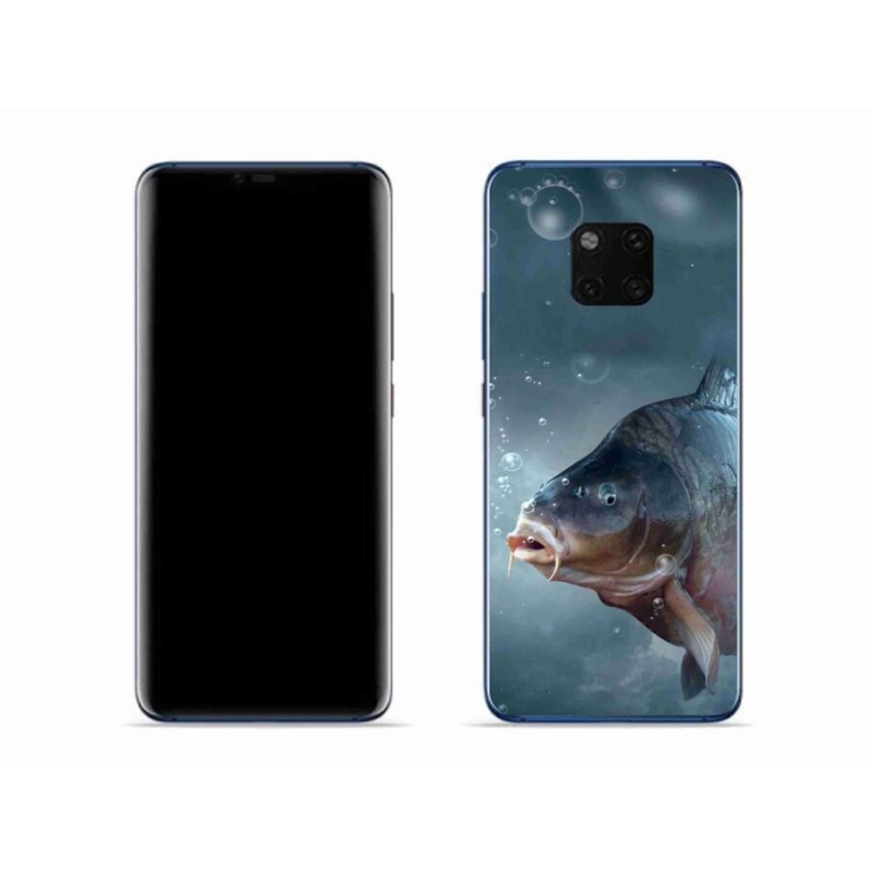 Gél borítás mmCase a Huawei Mate 20 Pro számára - ponty és buborékok