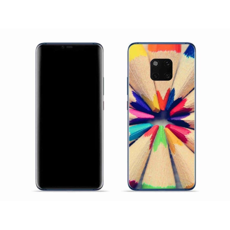 Gél borítás mmCase a Huawei Mate 20 Pro készülékhez - zsírkréták