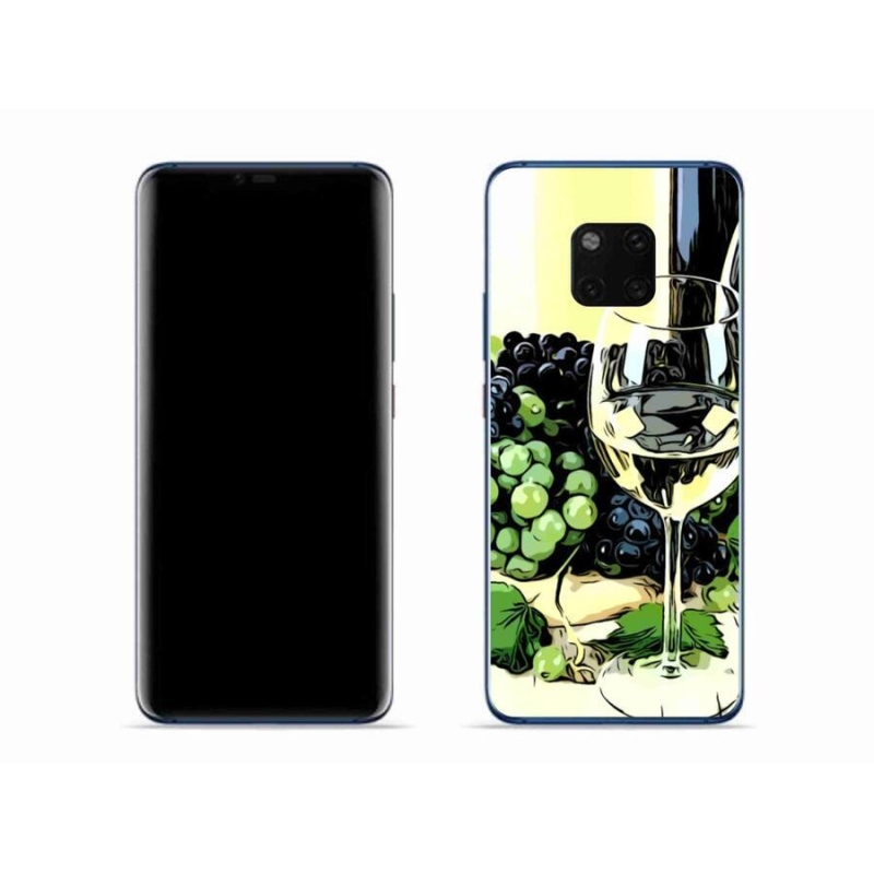 Gél borítás mmCase a mobil Huawei Mate 20 Pro - pohár borhoz