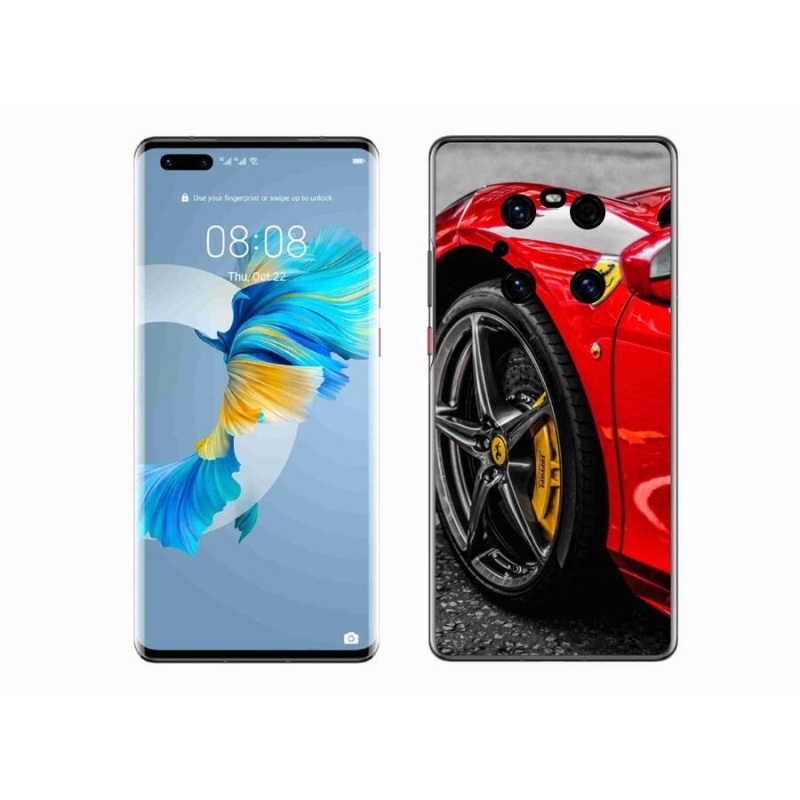 Zselés borítás mmCase a Huawei Mate 40 Pro-hoz - autó 1