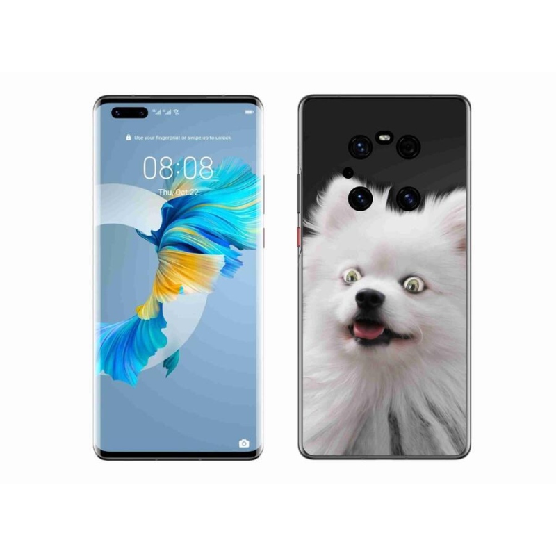 Gél borítás mmCase a Huawei Mate 40 Pro készülékhez - fehér tüske