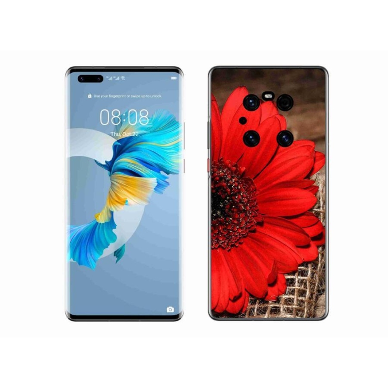 Gél borítás mmCase a Huawei Mate 40 Pro készülékhez - gerbera