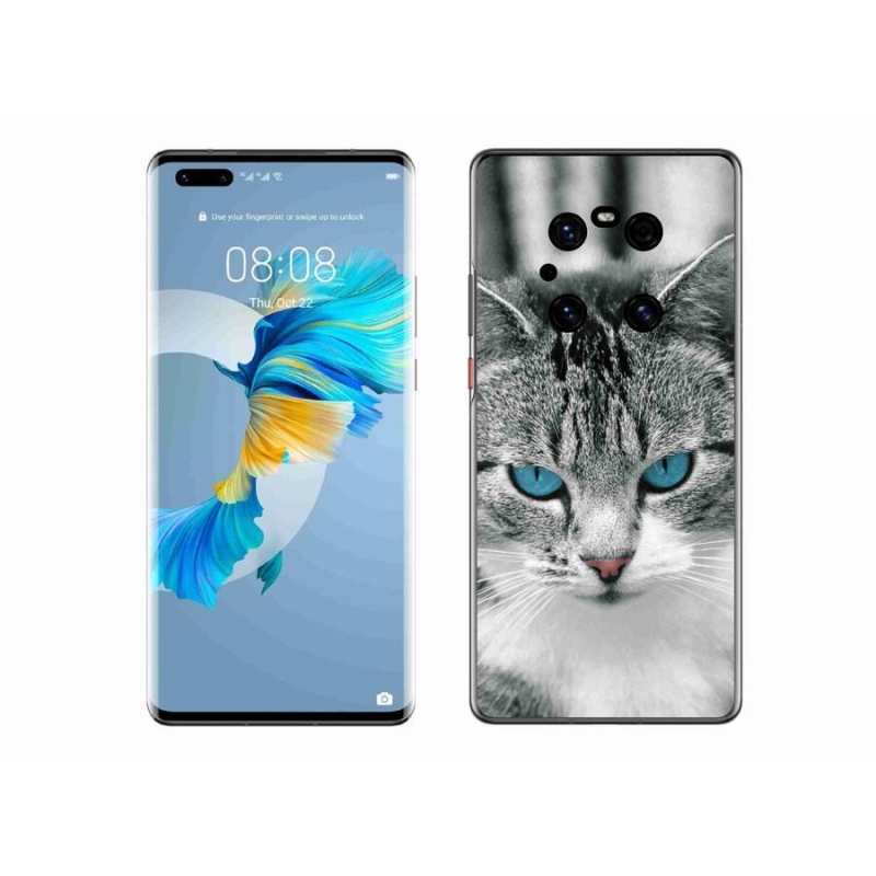Gél borítás mmCase a Huawei Mate 40 Pro készülékhez - macskaszem 1