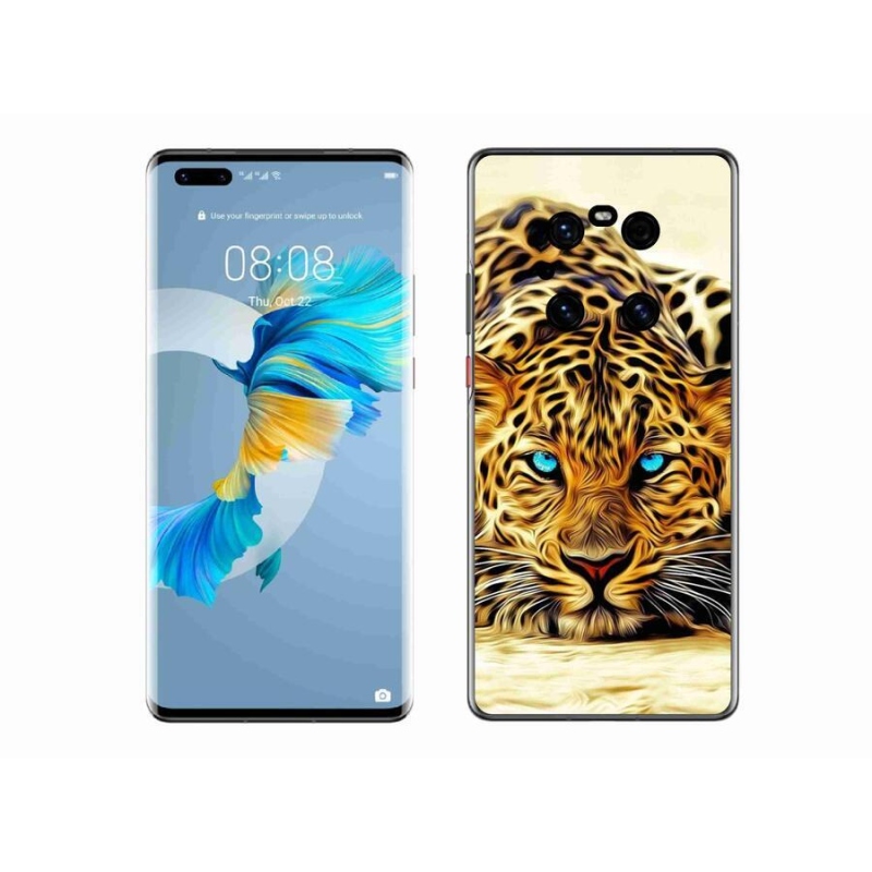 Gél borító mmCase a mobil Huawei Mate 40 Pro - rajzfilm tigrishez