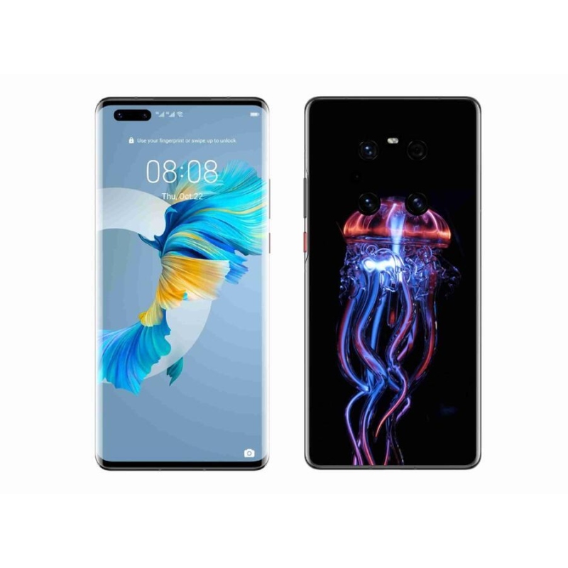 Zselés borítás mmCase a Huawei Mate 40 Pro készülékhez - medúza