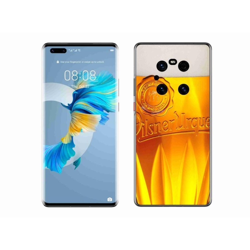 Gél borítás mmCase a Huawei Mate 40 Pro számára - sör