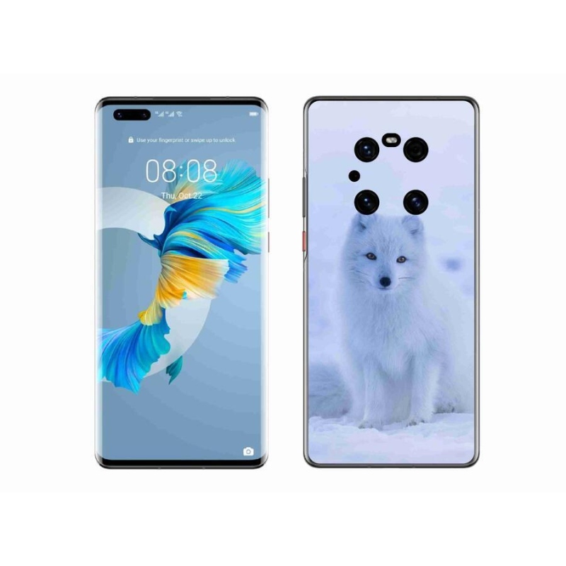 Gél borítás mmCase a Huawei Mate 40 Pro készülékhez - polár róka