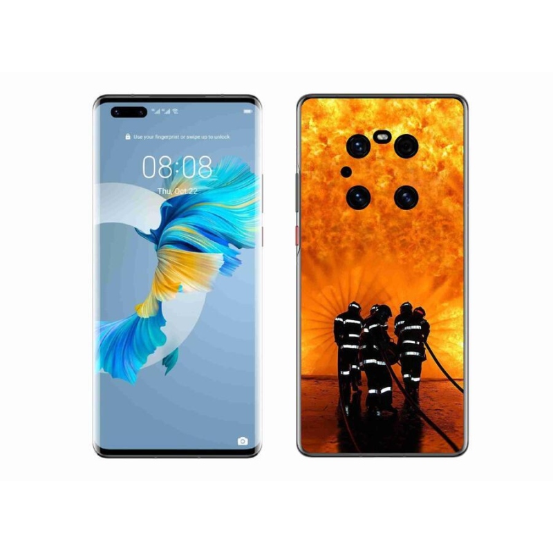 Gél borítás mmCase a Huawei Mate 40 Pro készülékhez - tűz
