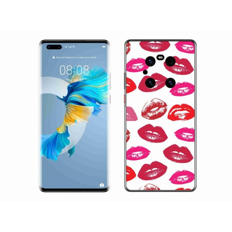Gél borítás mmCase a Huawei Mate 40 Pro készülékhez - ajkak