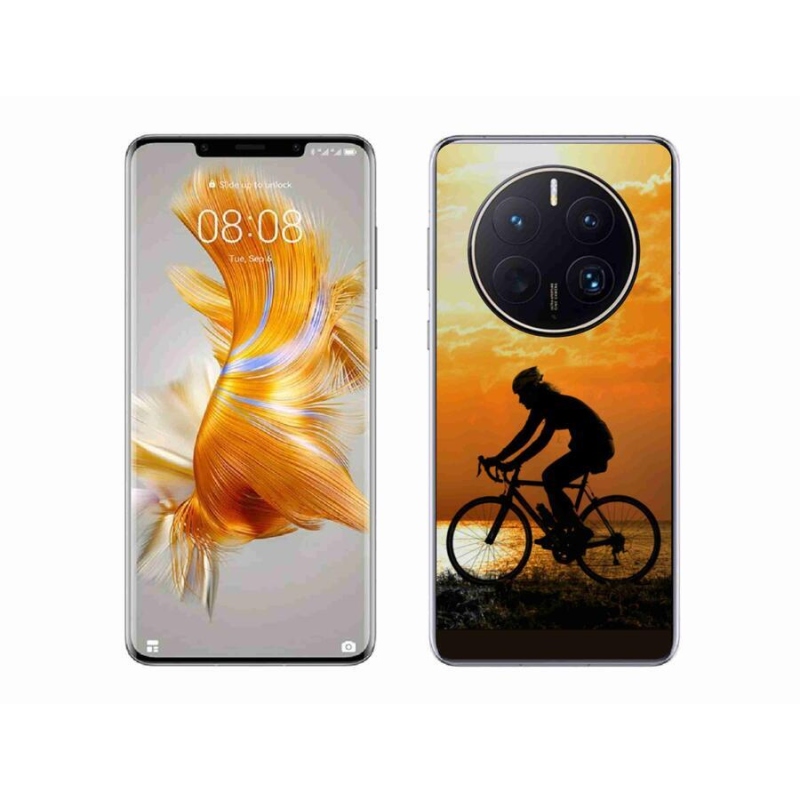 Gél borítás mmCase a Huawei Mate 50 Pro számára - kerékpározás