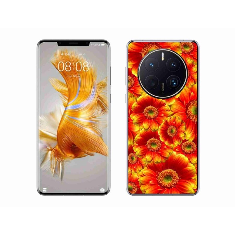 Zselés borítás mmCase mobil Huawei Mate 50 Pro - gerbera 1