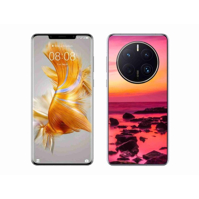 Gél borítás mmCase a Huawei Mate 50 Pro számára - tenger és ragyogás