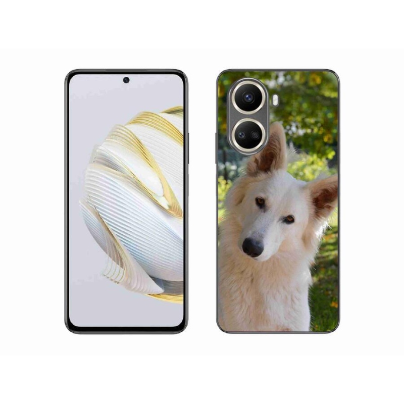 Gél borítás mmCase a Huawei Nova 10 SE-hez - fehér Swiss Shepherd 1
