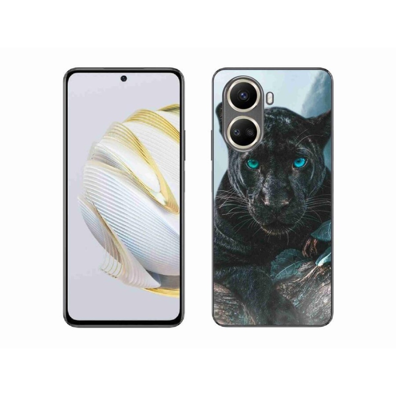 Gél borítás mmCase a Huawei Nova 10 SE-hez - fekete párduc