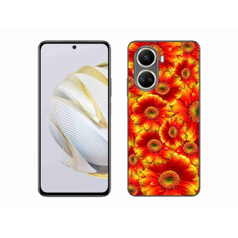 Gél borító mmCase mobil Huawei Nova 10 SE - gerbera 1