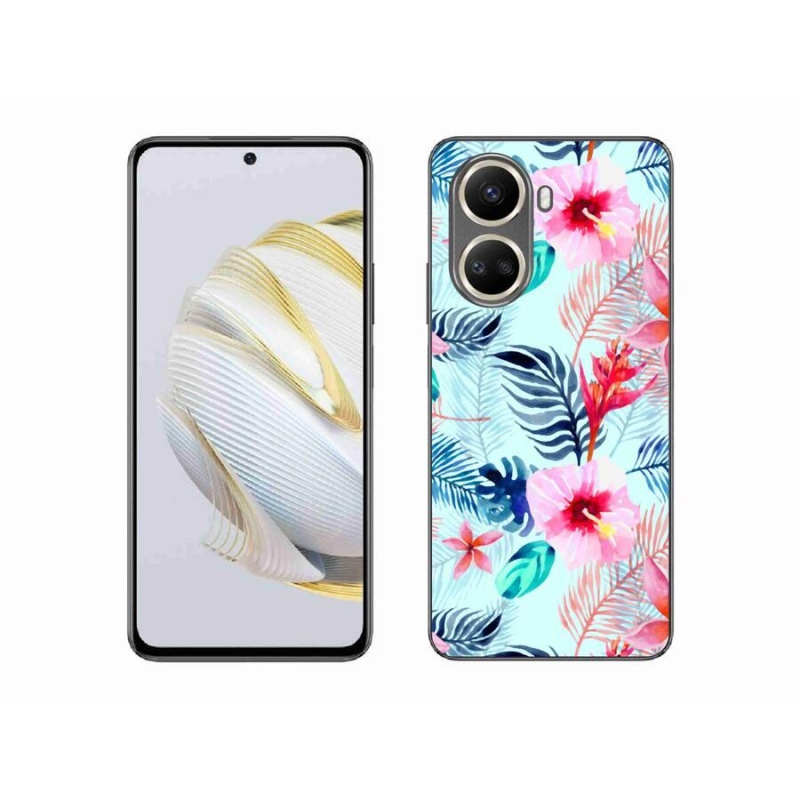 Gél borító mmCase a mobil Huawei Nova 10 SE - virágokhoz