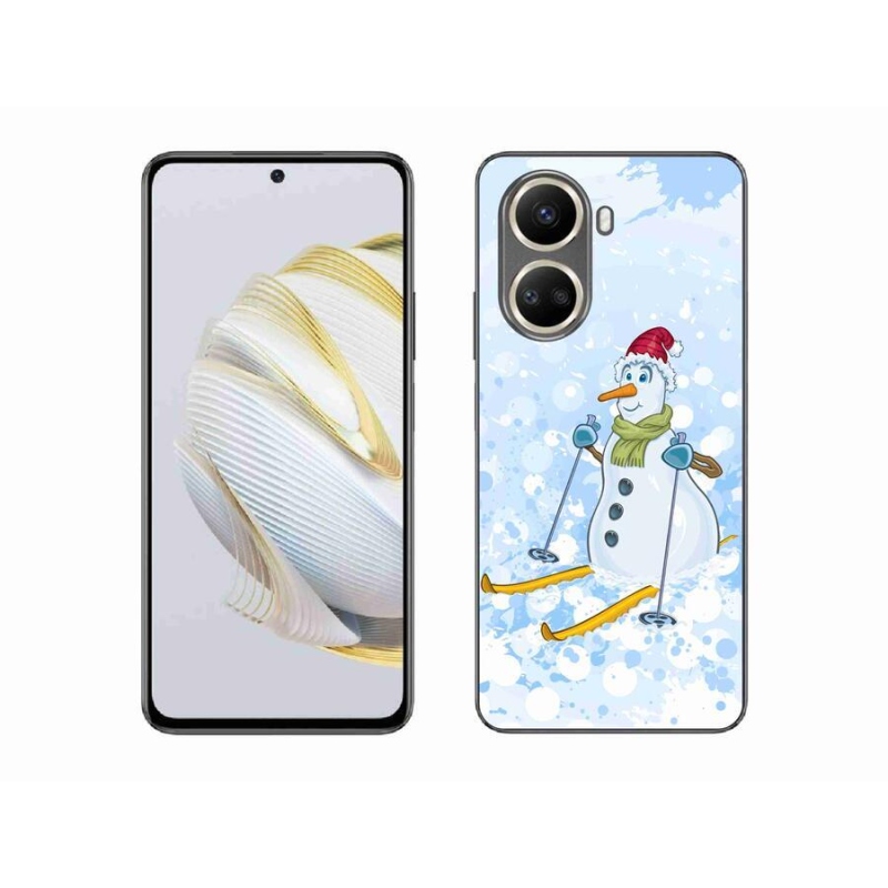 Gél borítás mmCase a Huawei Nova 10 SE-hez - hóember