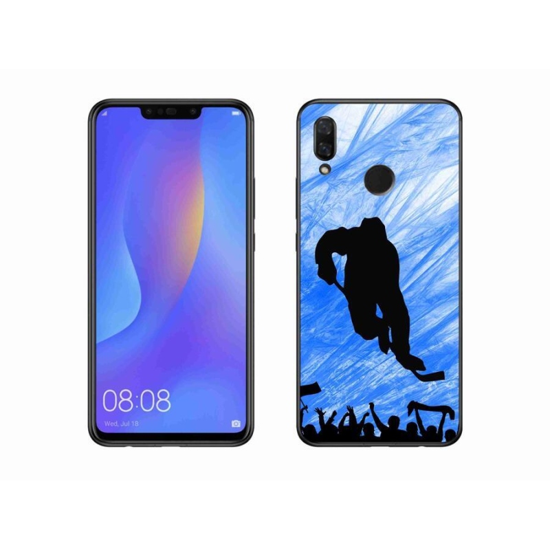 Gél borítás mmCase mobil Huawei Nova 3 - hokijátékoshoz