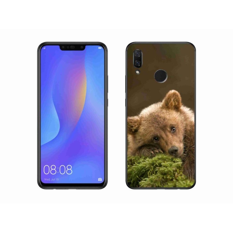 Gél borítás mmCase a Huawei Nova 3 számára - medve