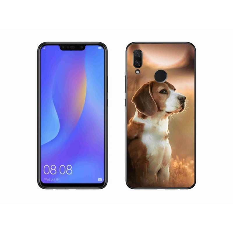 Gél borítás mmCase a Huawei Nova 3i készülékhez - bézs színű
