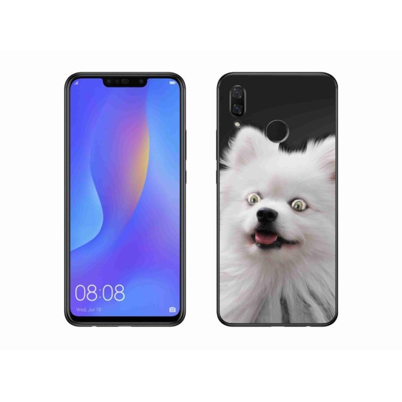Gél borítás mmCase a Huawei Nova 3i készülékhez - fehér tüske