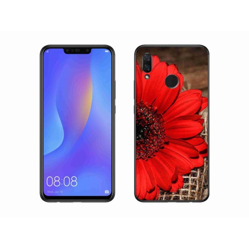 Gél borítás mmCase mobil Huawei Nova 3i - gerbera