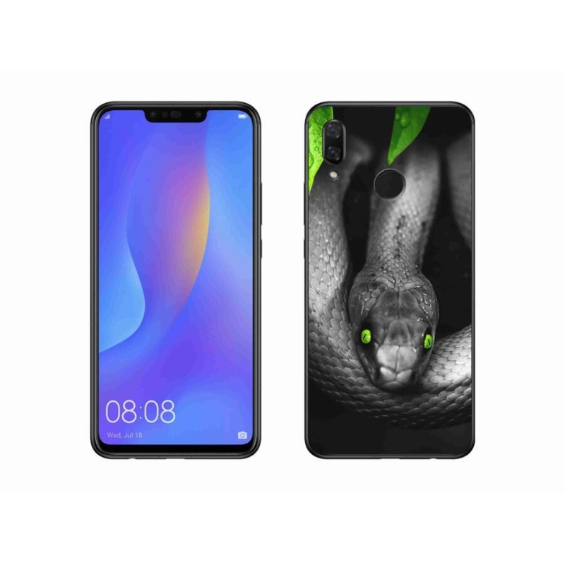 Gél borítás mmCase a Huawei Nova 3i készülékhez - kígyó