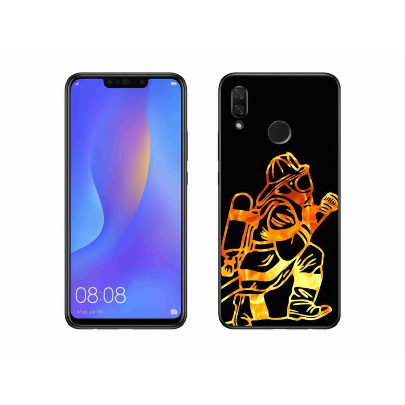 Gél borítás mmCase a Huawei Nova 3i számára - tűzoltó 1