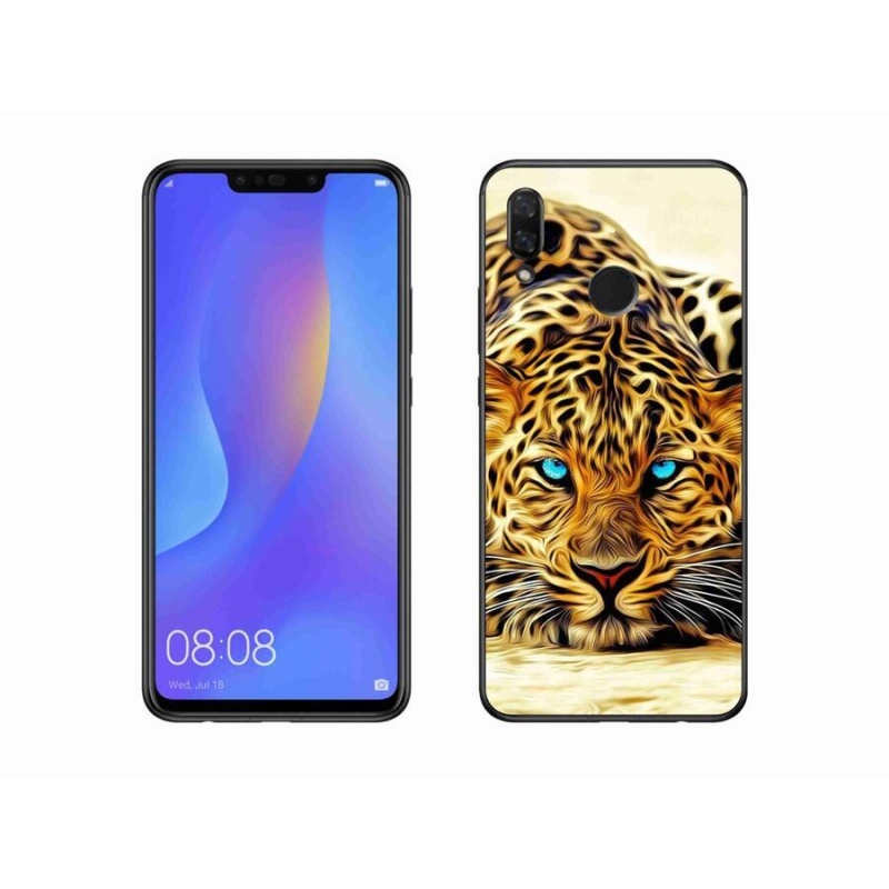 Gél borító mmCase a mobil Huawei Nova 3i - rajzfilm tigrishez