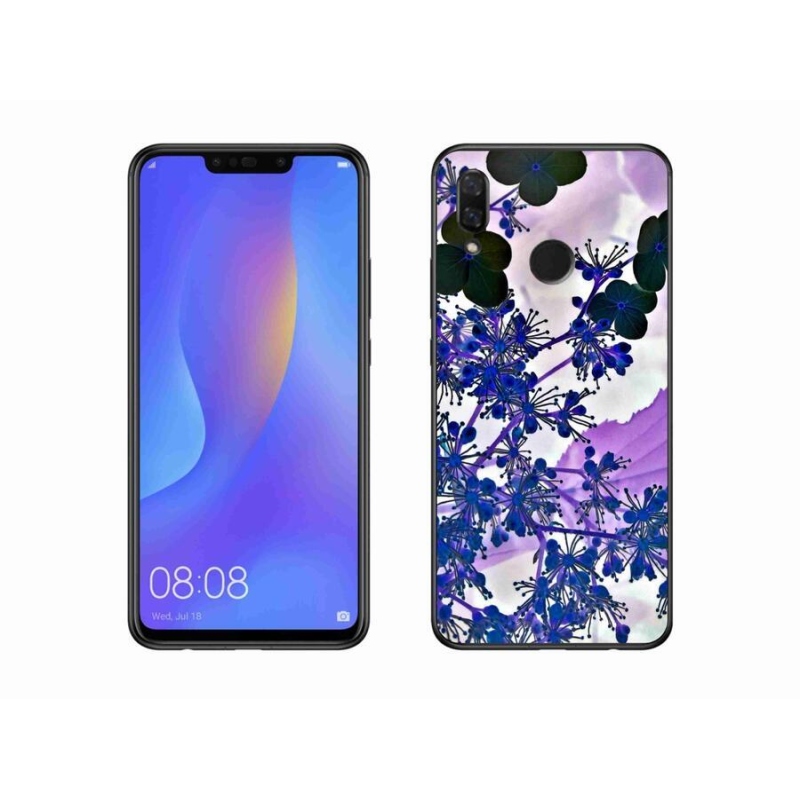 Gél borítás mmCase mobil Huawei Nova 3i - hortenzia virág