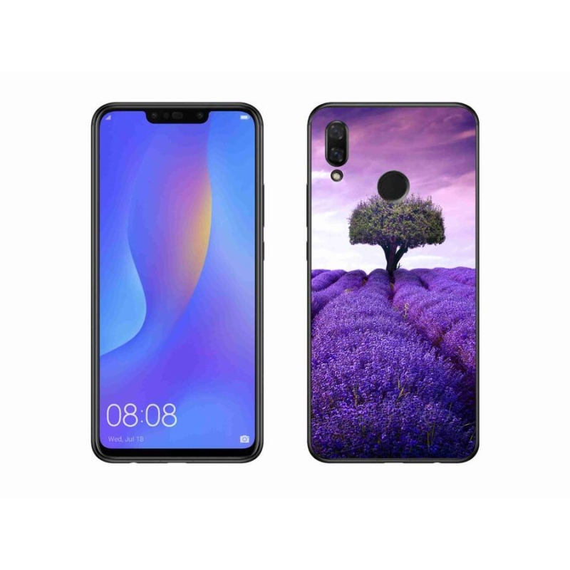 Gél borítás mmCase a Huawei Nova 3i készülékhez - levendula rét