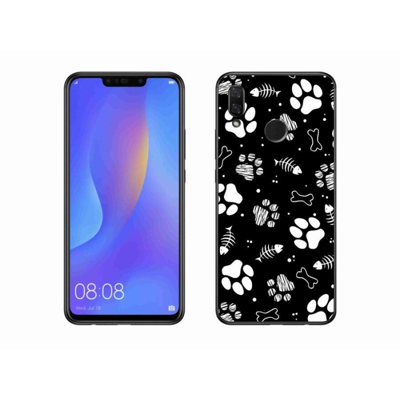 Gél borítás mmCase a Huawei Nova 3i készülékhez - kutyamancsok