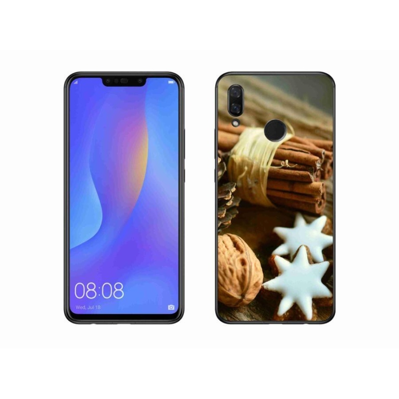 Gél borítás mmCase a Huawei Nova 3i készülékhez - fahéj és mézeskalács