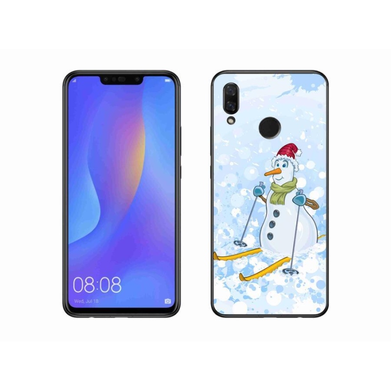 Gél borítás mmCase a Huawei Nova 3i készülékhez - hóember